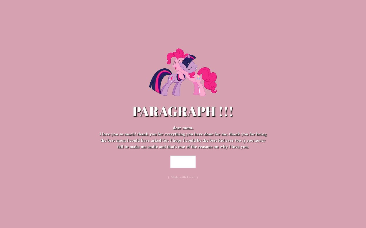 Carrd profile picture for @paragraph